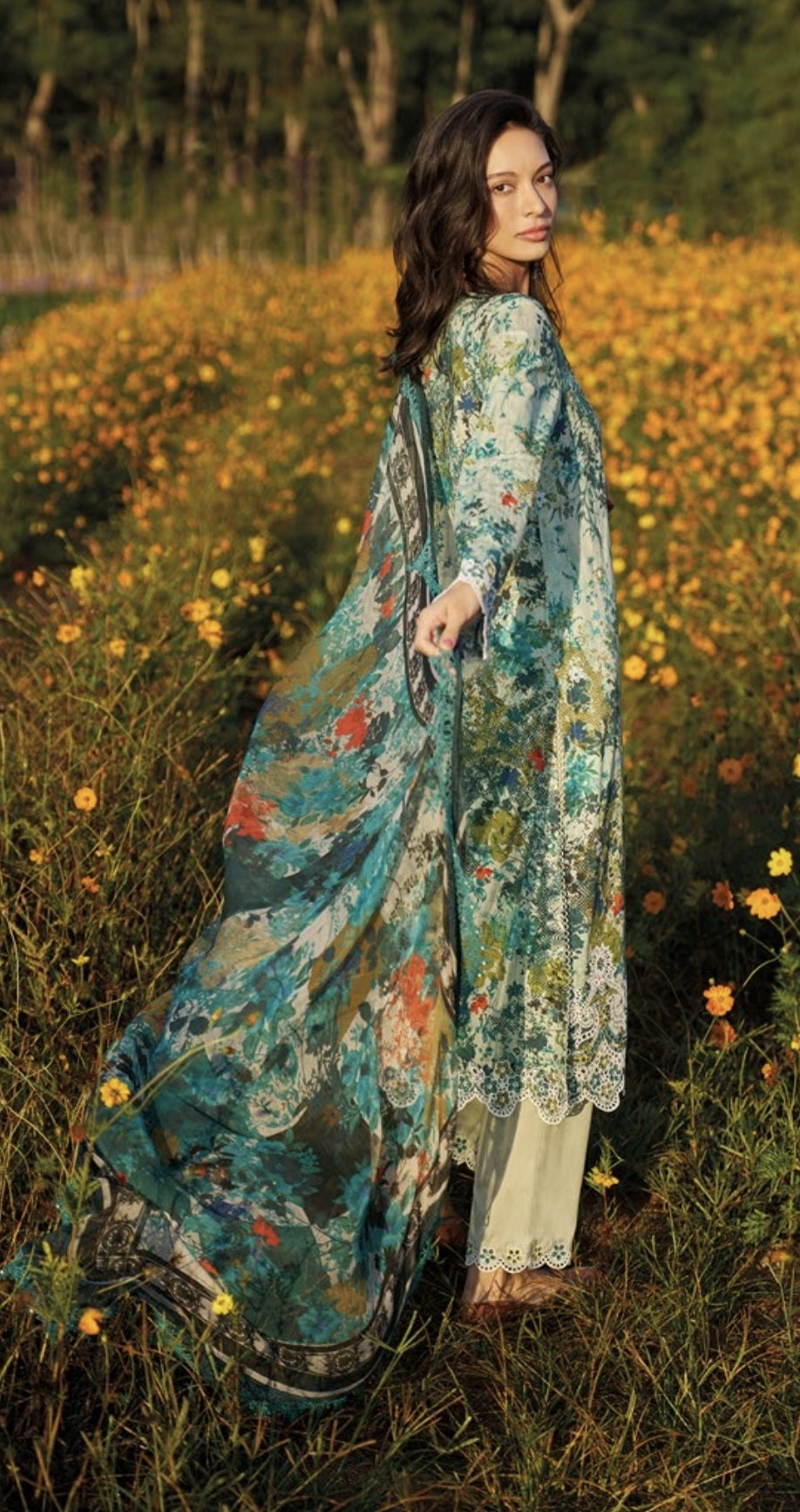 Meherbaani - Emerald Blossom