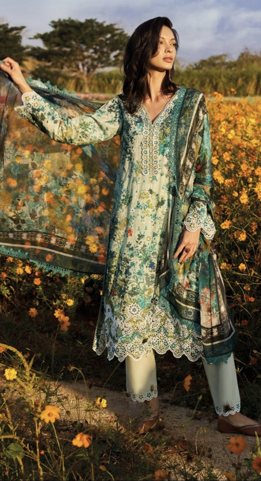 Meherbaani - Emerald Blossom