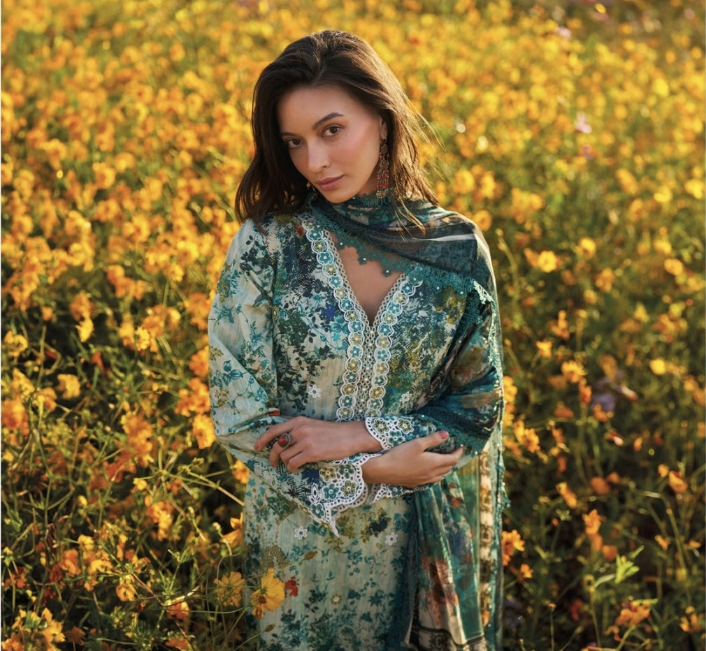 Meherbaani - Emerald Blossom