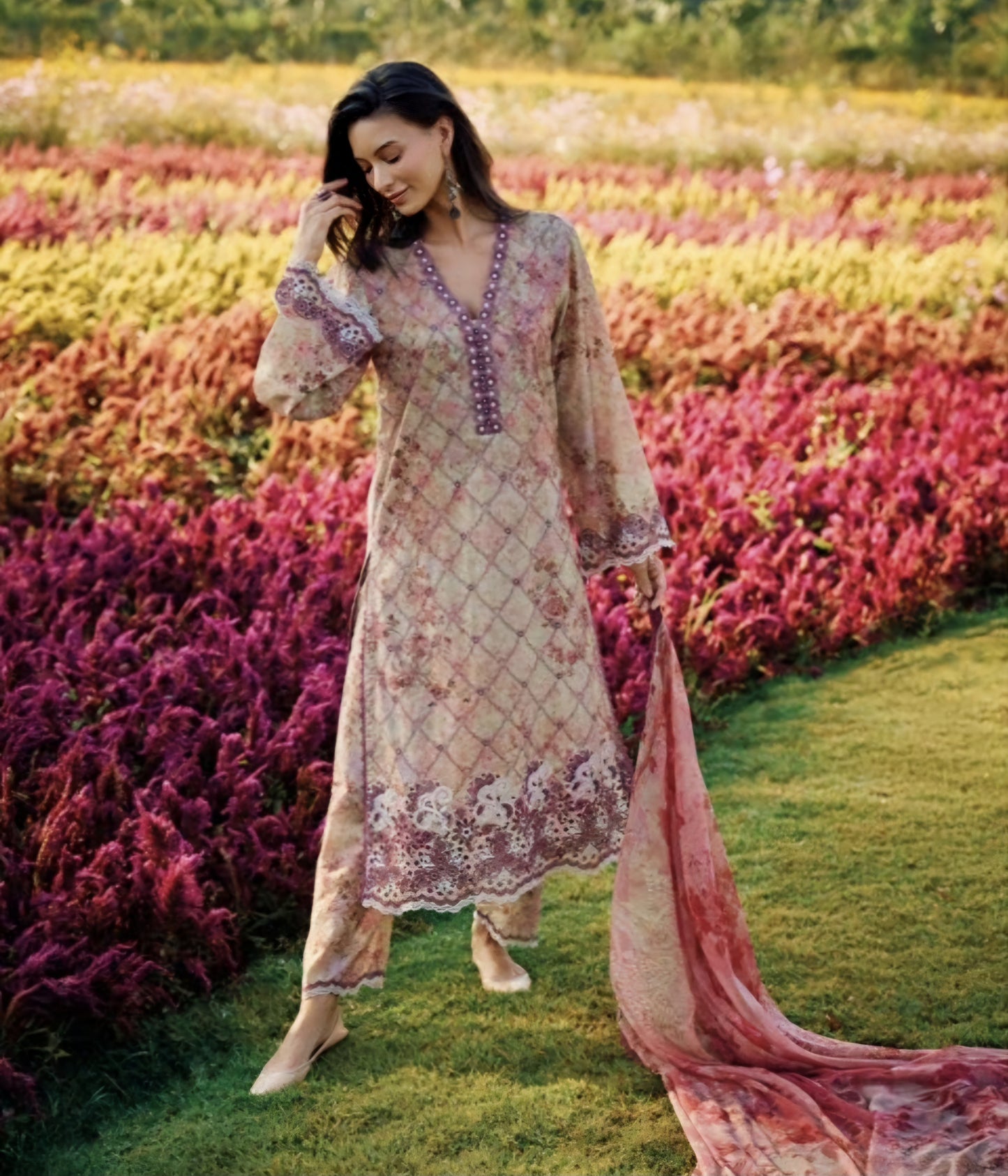 Baagh-e-Noor – Radiance of the Floral Court