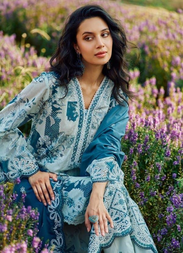Noor-e-Aasmaan – Embroidered Floral Elegance